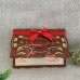 Wood Luxury Islamic Wedding Invitation Wordings with Ribbon